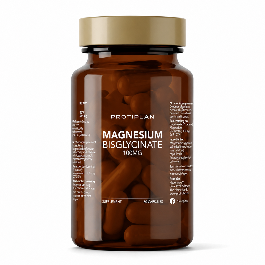 Magnesium Bisglycinate Protiplan 100MG
