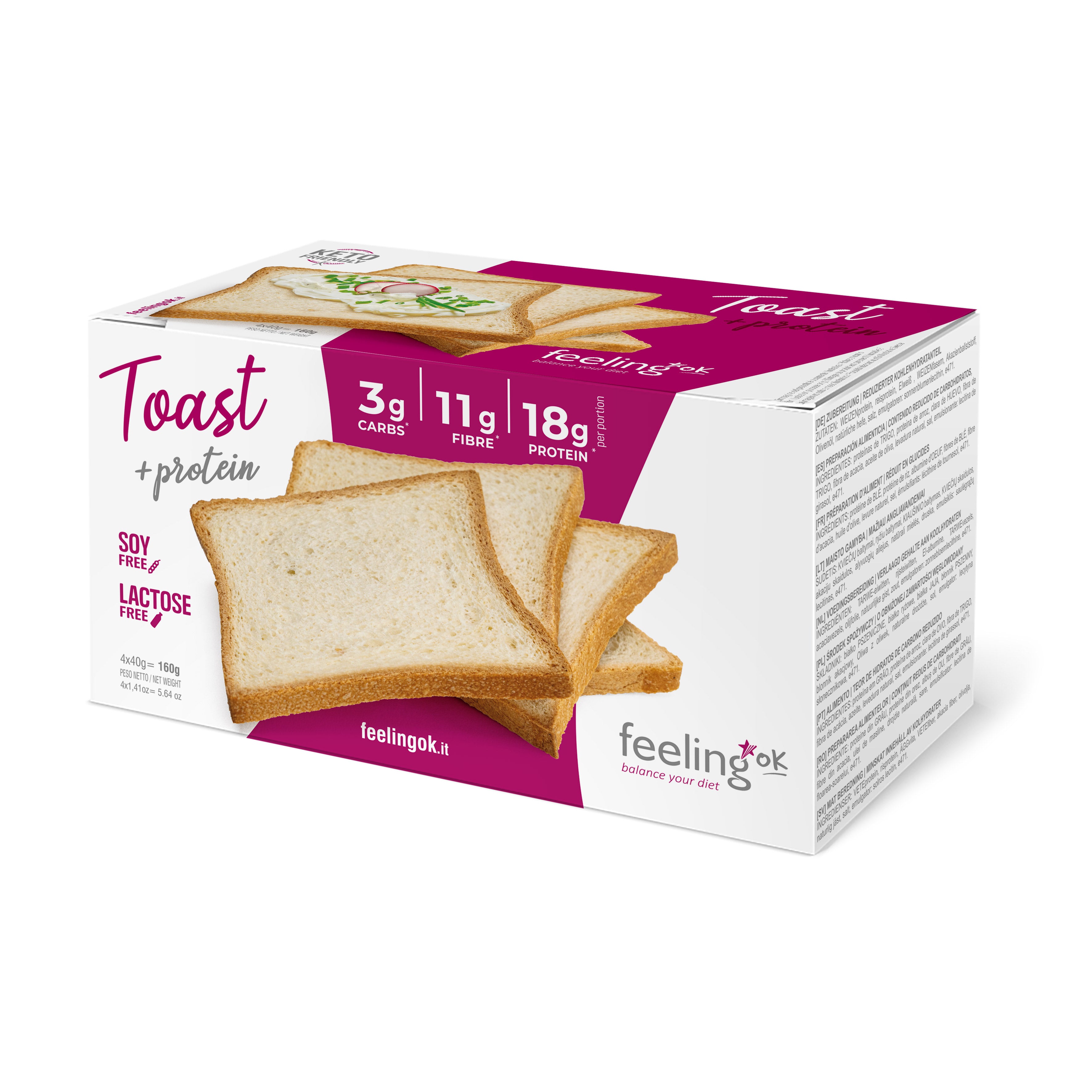Toast Naturel + Protein - FeelingOk