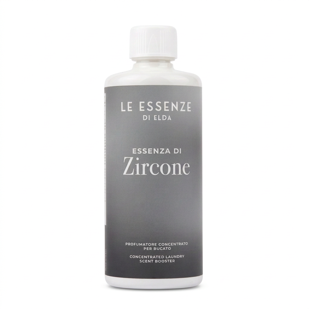 Le Essenze di Elda Zircone wasparfum 500 ml op witte achtergrond
