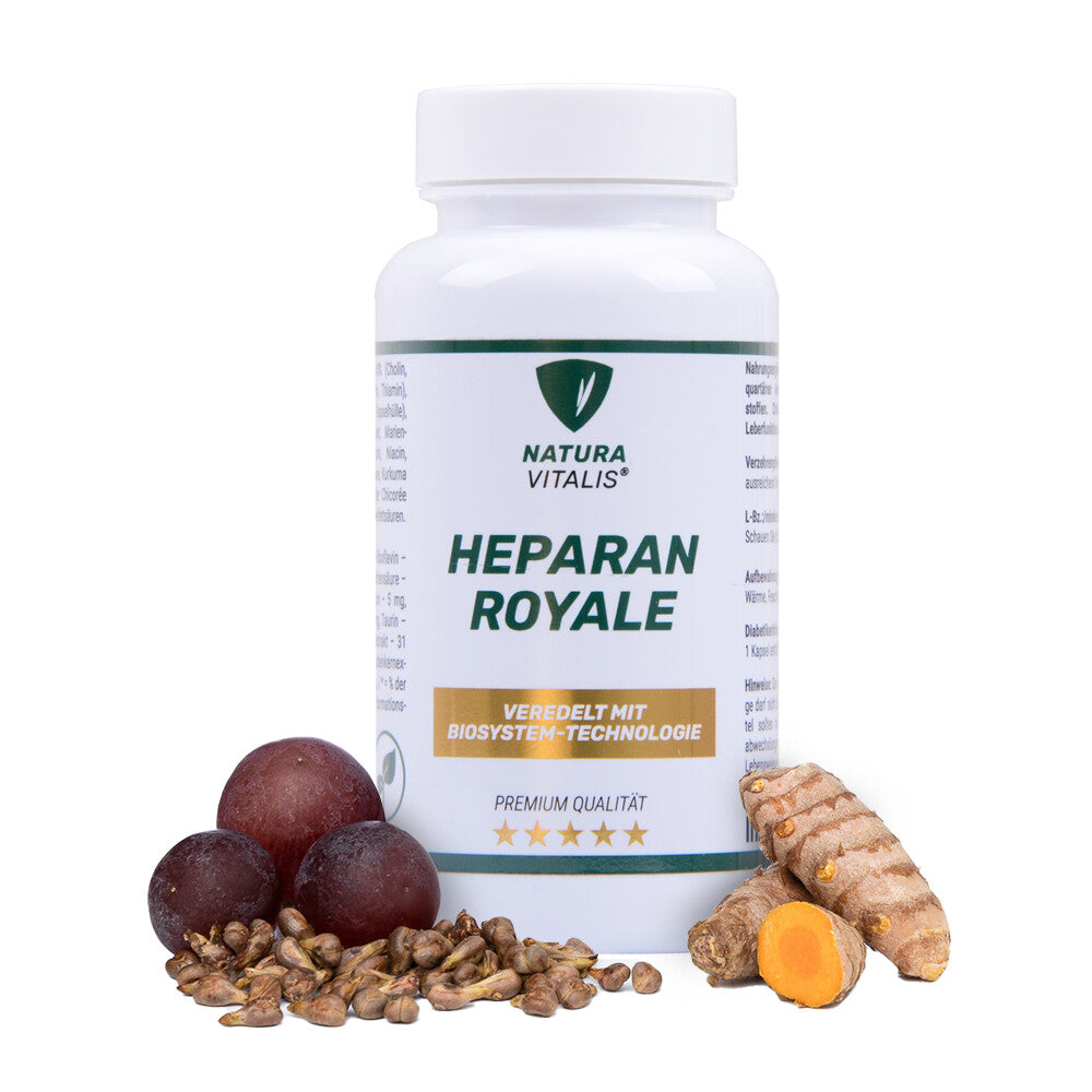 Heparan Royale – natuurlijke ondersteuning voor de lever | Natura Vitalis