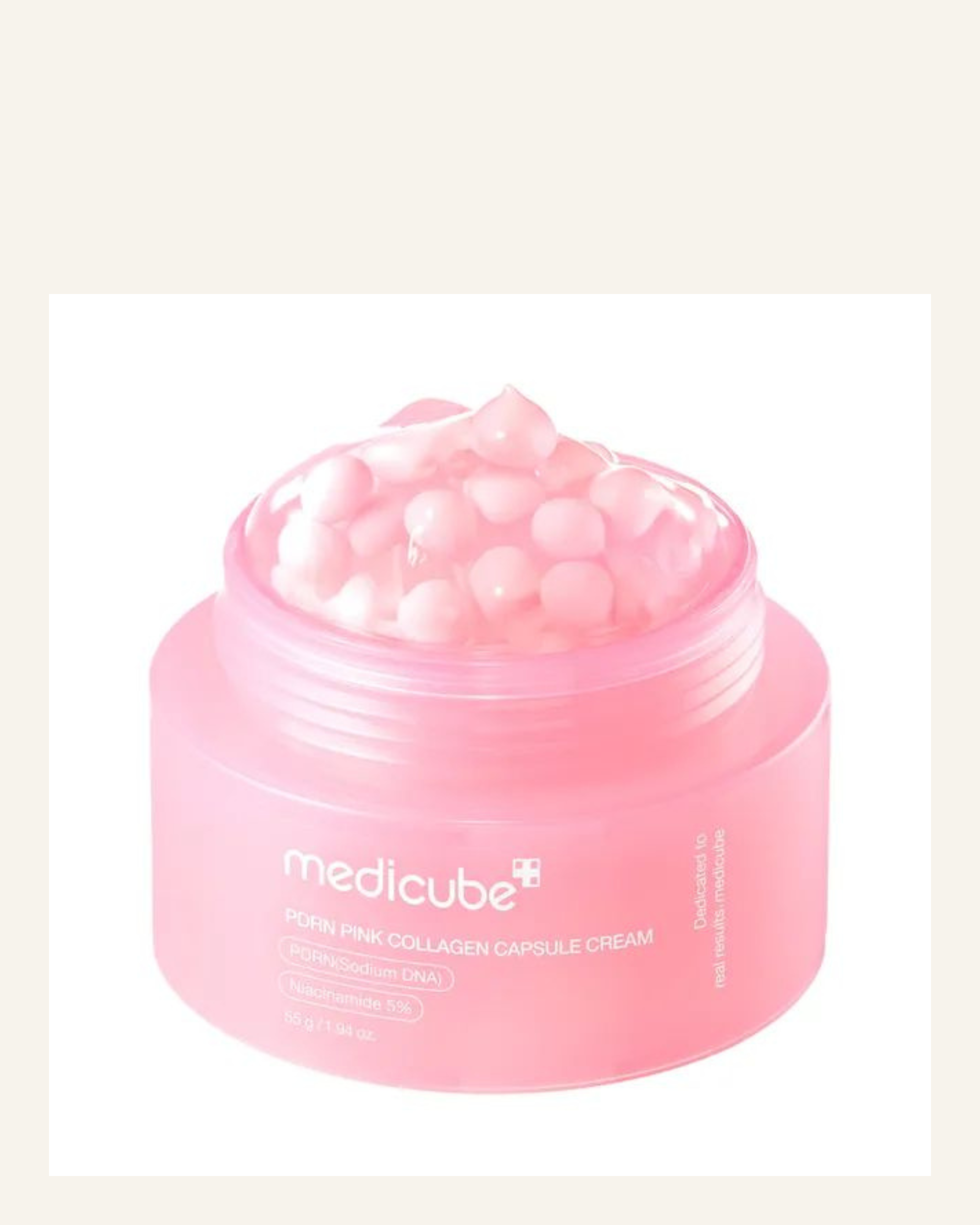 Medicube PDRN Pink Collagen Capsule Cream – Hydratatie, Elasticiteit &amp; Glow