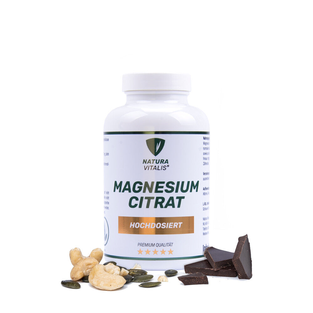 Magnesium Citrat – het snelle magnesium voor spieren en energie | Natura Vitalis