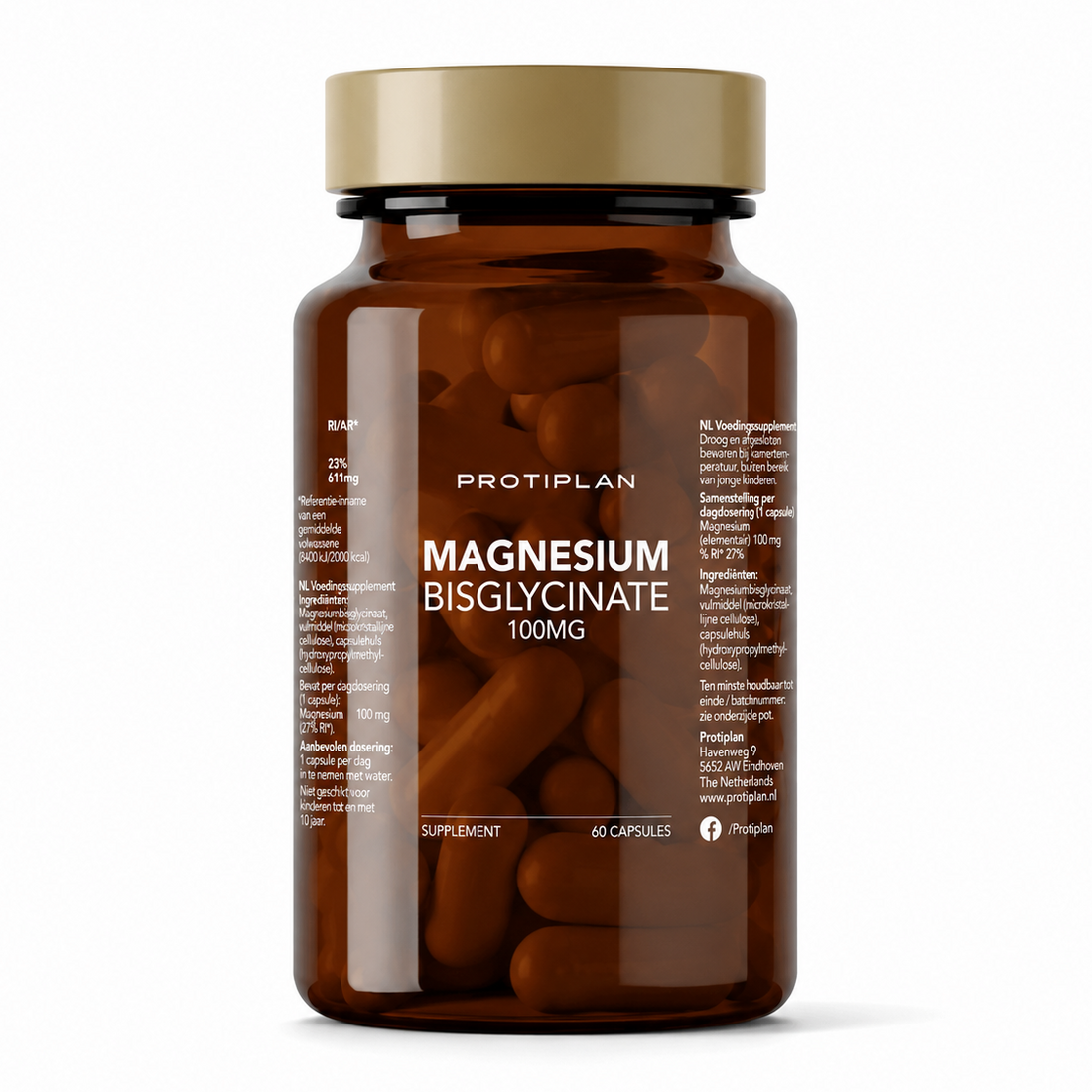 Magnesium Bisglycinate Protiplan 100MG