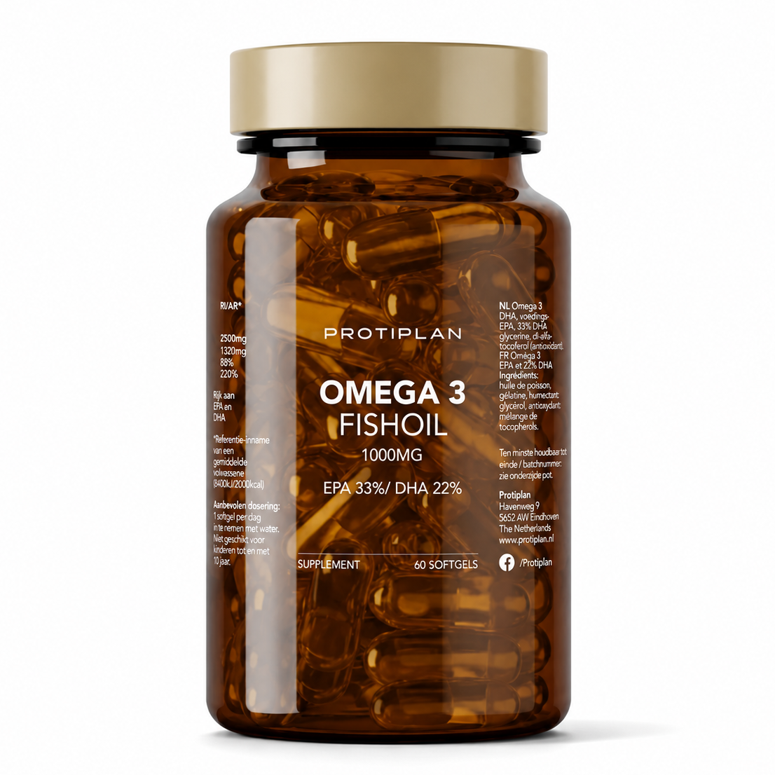 Omega 3 D Fishoil Protiplan 1000MG