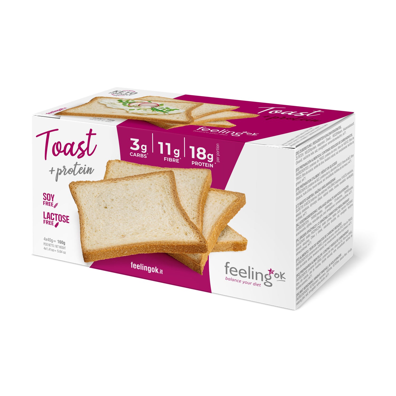 Toast Naturel + Protein - FeelingOk