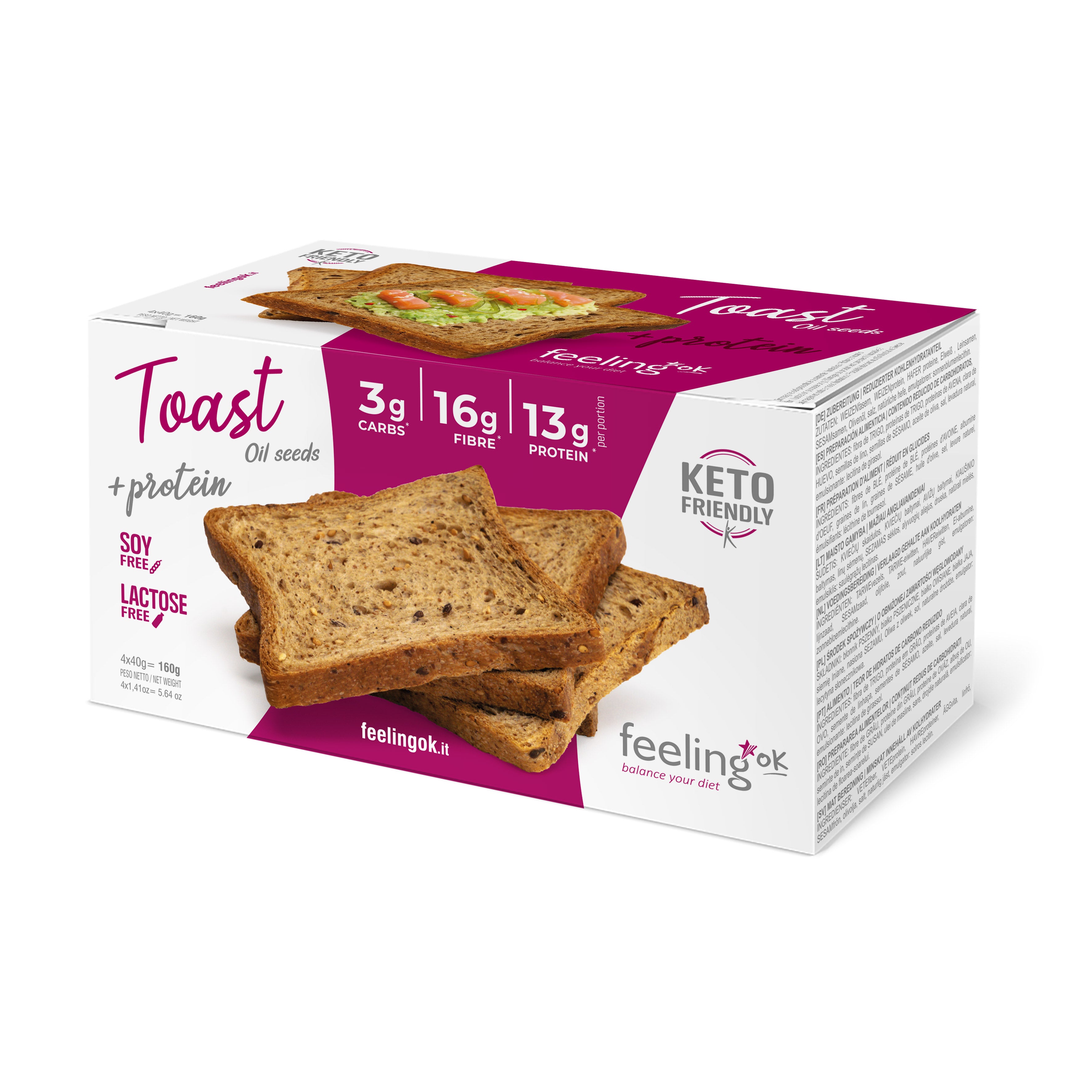 Toast Oil Seeds + Protein - FeelingOK