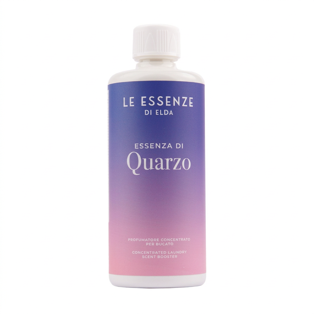 Le Essenze di Elda Quarzo wasparfum 500 ml op witte achtergrond