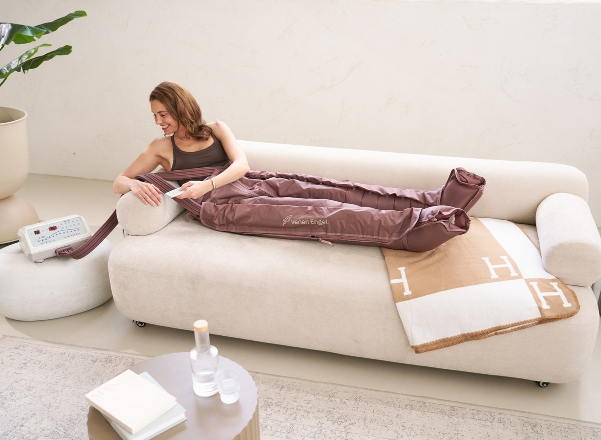 Venen Engel Pro met Lymph-Flow Pants | 12 luchtkamers